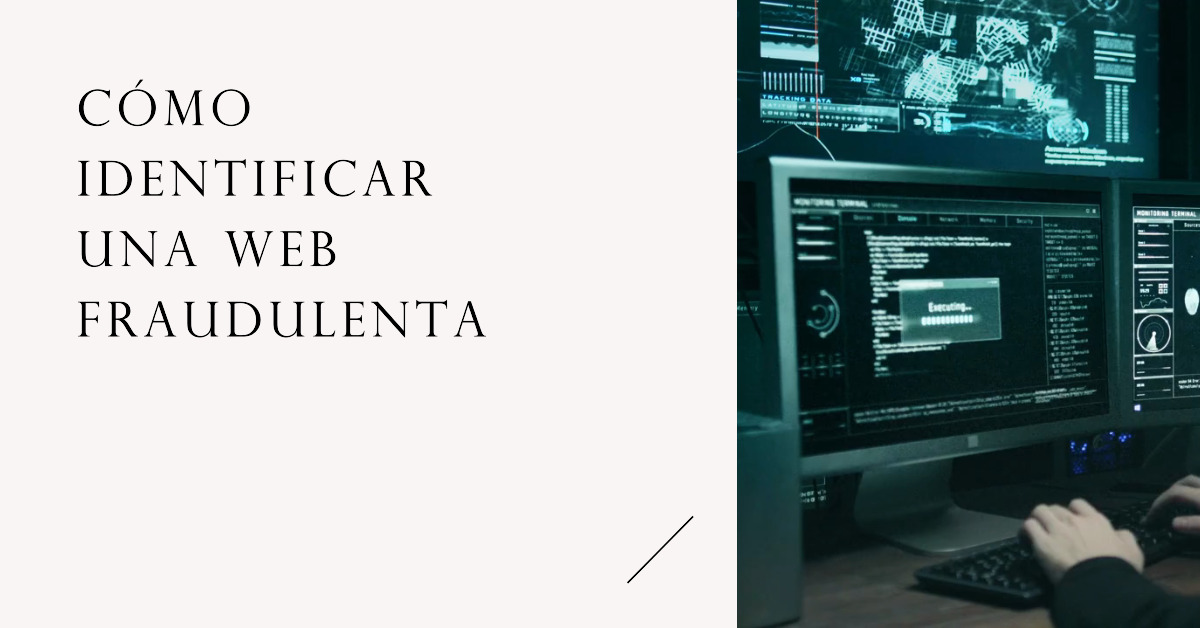 como identificar una web fraudulenta