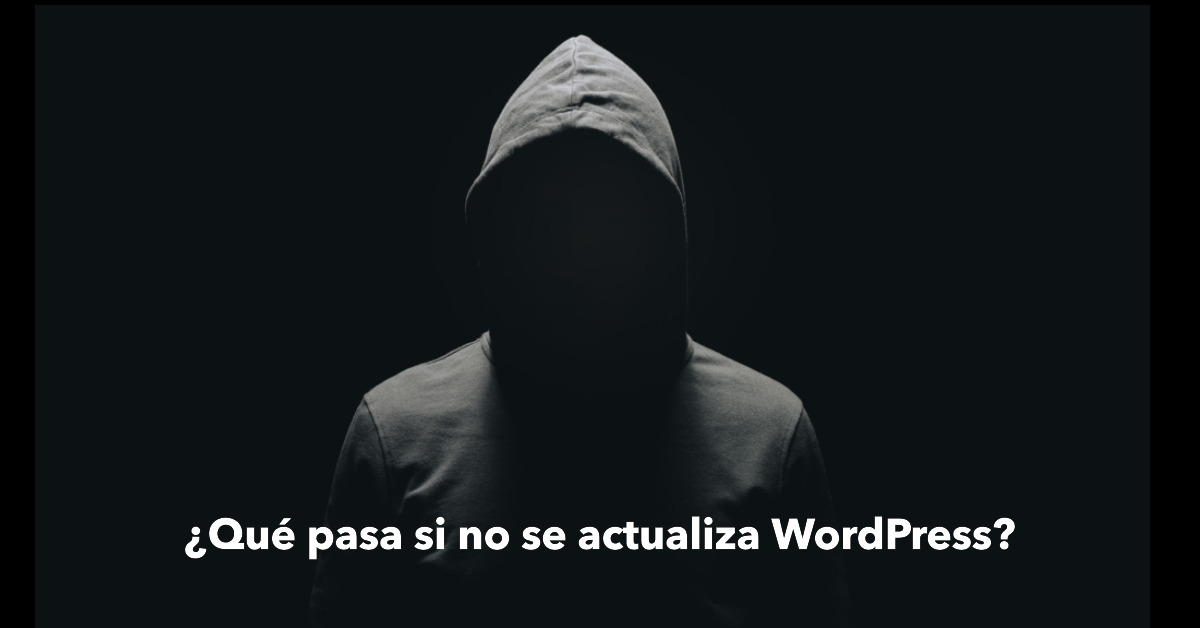 que pasa si no se actualiza wordpress